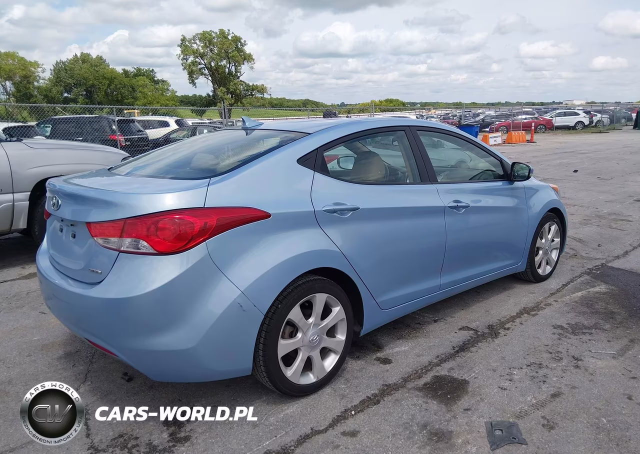 2011 Hyundai Elantra Limited (Ulsan Plant) VIN:KMHDH4AE3BU137887 - 4