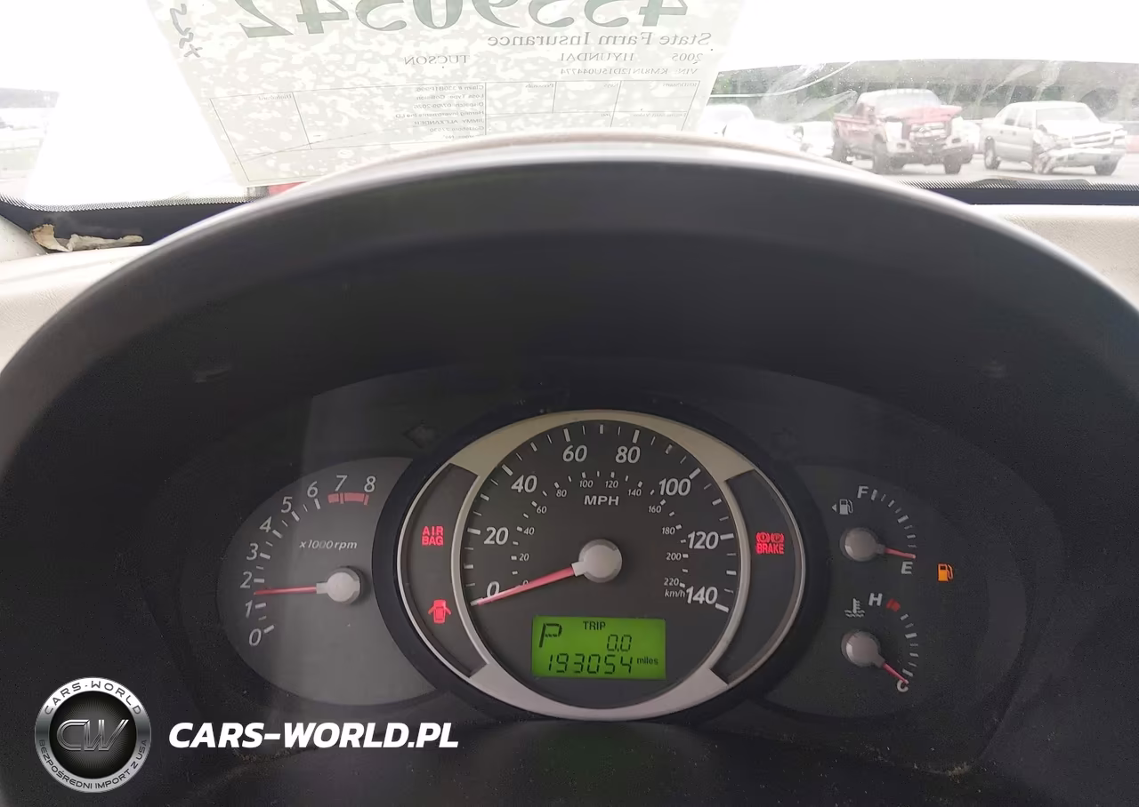 2005 Hyundai Tucson Gls-Lx VIN:KM8JN12D15U044774 - 7