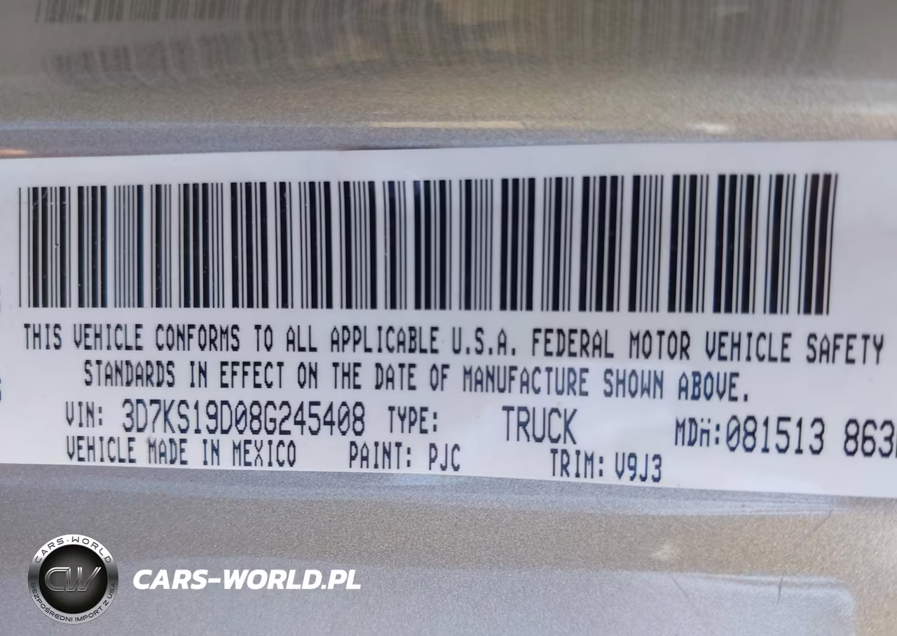 2008 Dodge Ram 1500 Sxt-Slt VIN:3D7KS19D08G245408 - 9