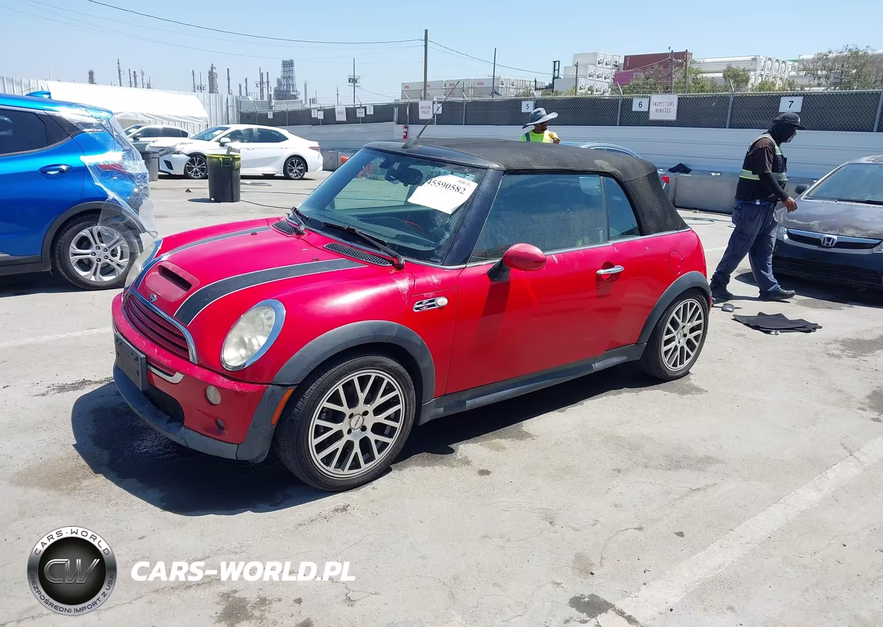 2007 Mini Cooper S VIN:WMWRH33587TJ43440 - 2