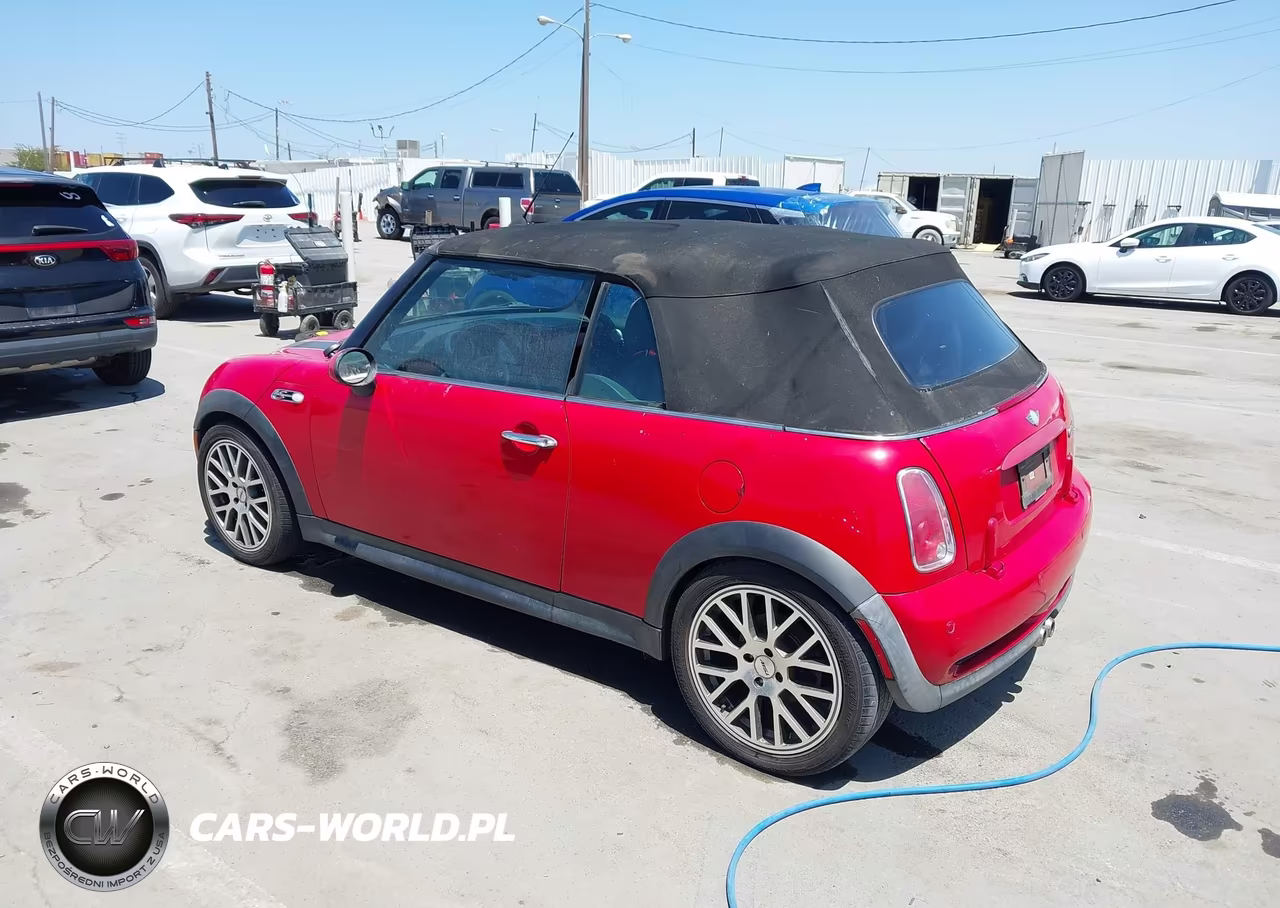 2007 Mini Cooper S VIN:WMWRH33587TJ43440 - 3