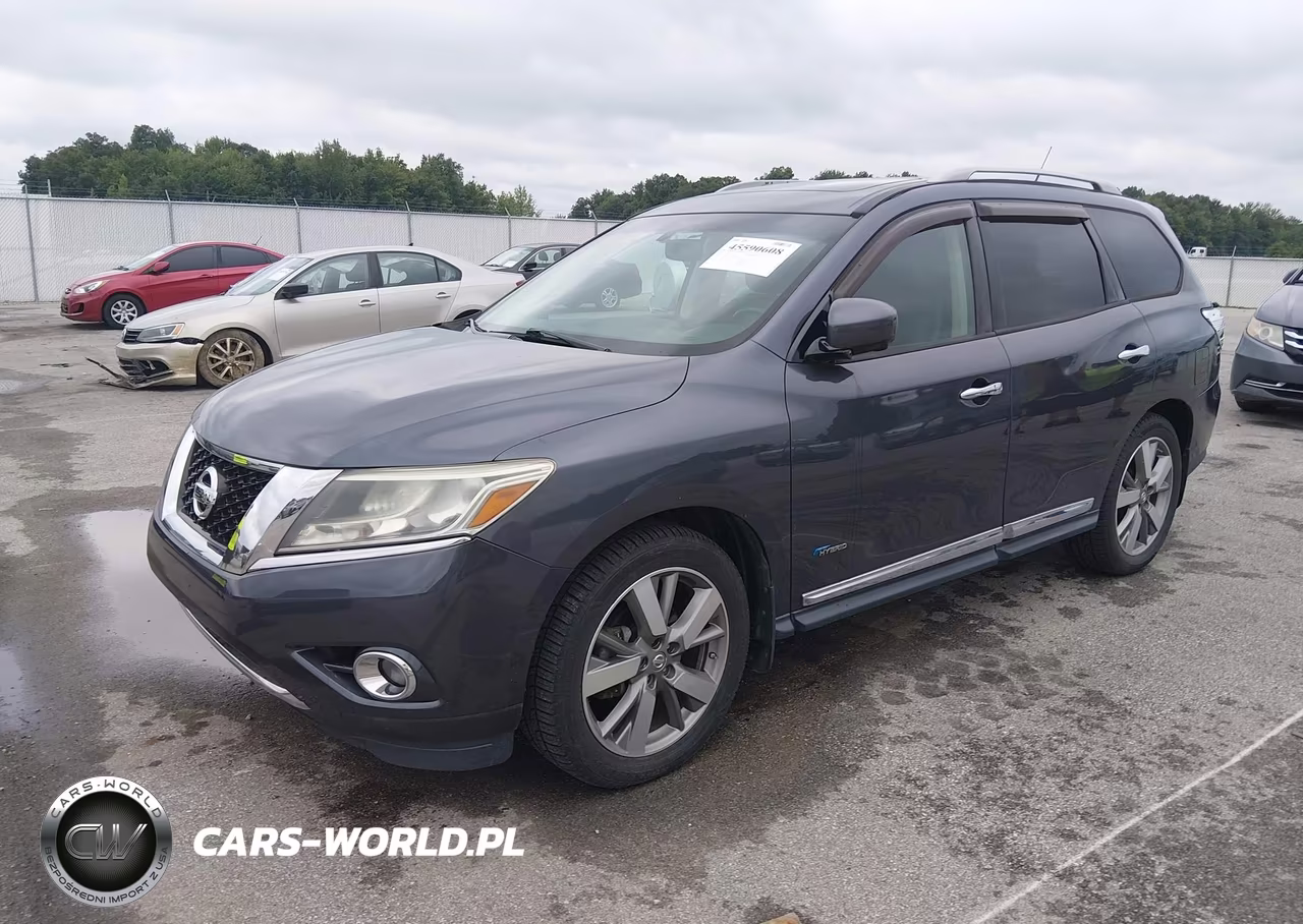 2014 Nissan Pathfinder Hybrid Platinum VIN:5N1CR2MMXEC661788 - 2