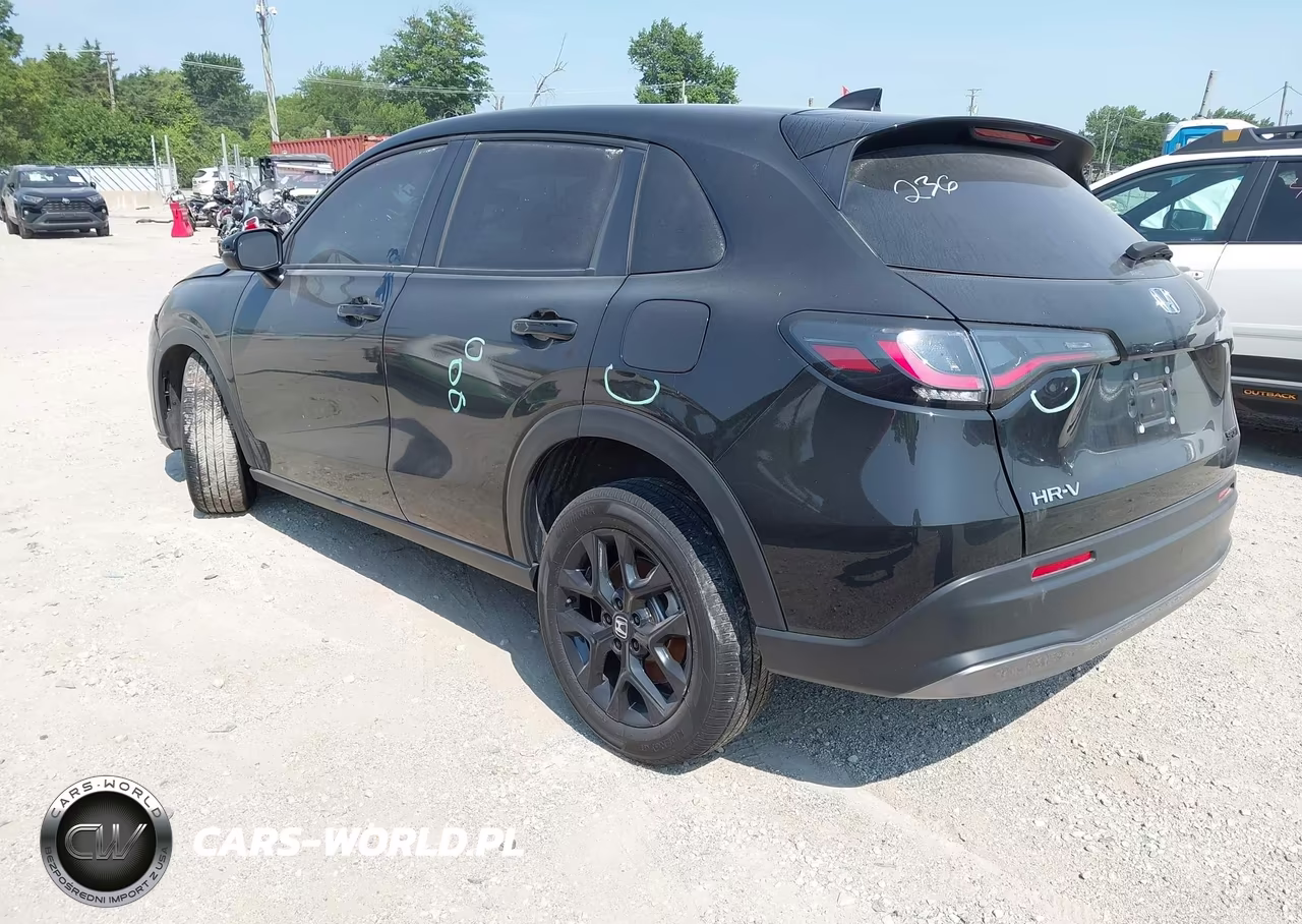 2025 Honda Hr-V Sport VIN:3CZRZ2H5XSM736317 - 3