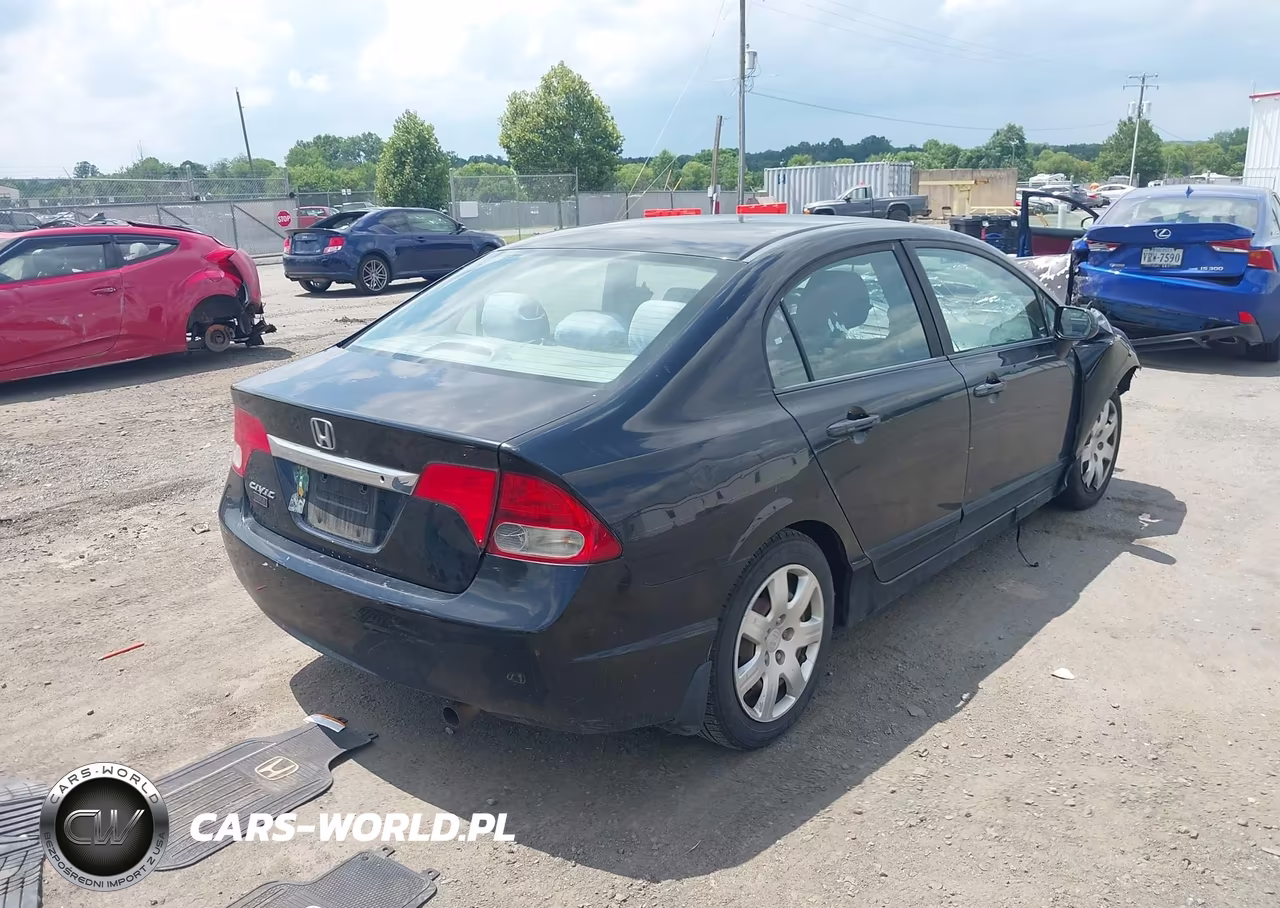 2011 Honda Civic Lx VIN:19XFA1F50BE002907 - 4