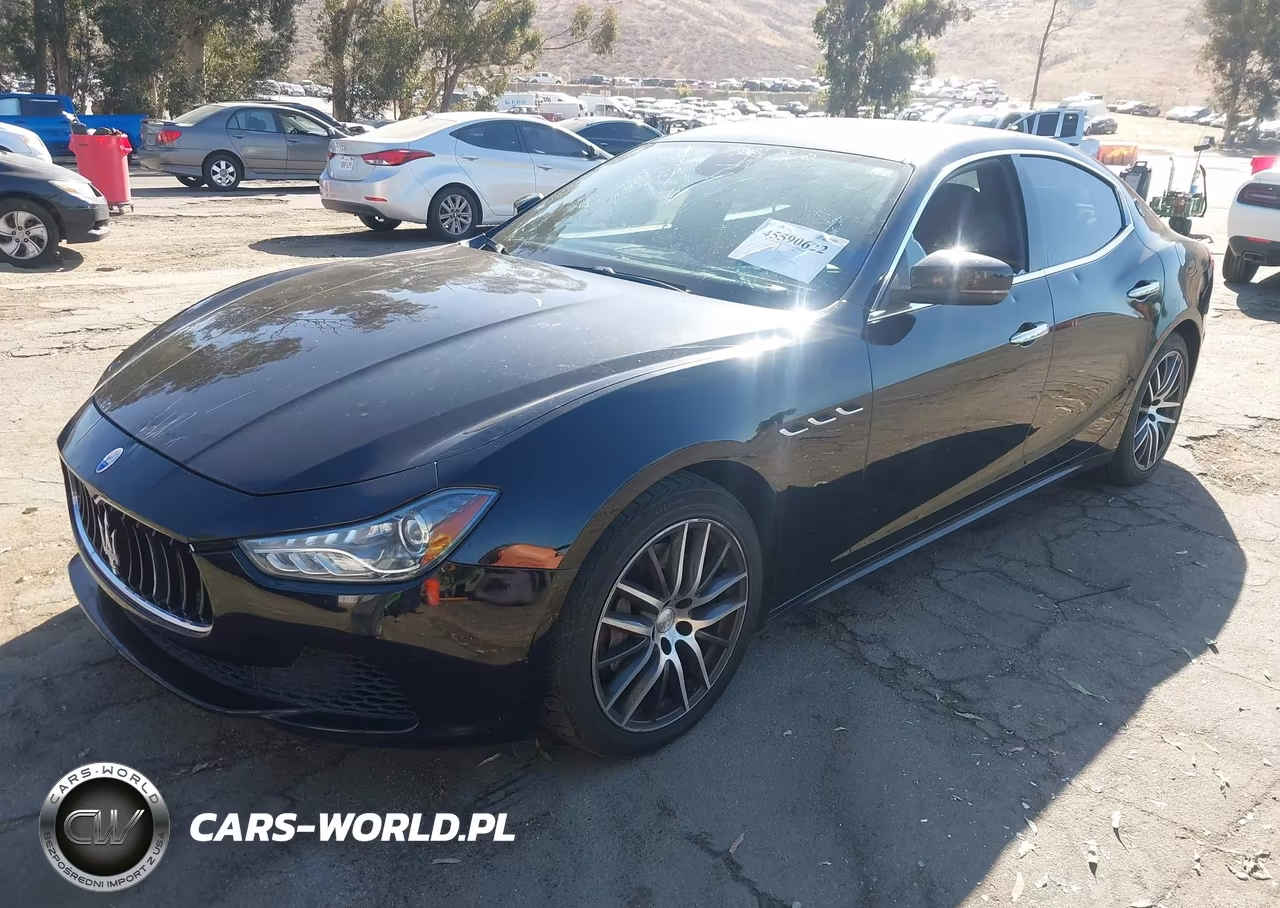 2017 Maserati Ghibli VIN:ZAM57XSA0H1219168 - 2