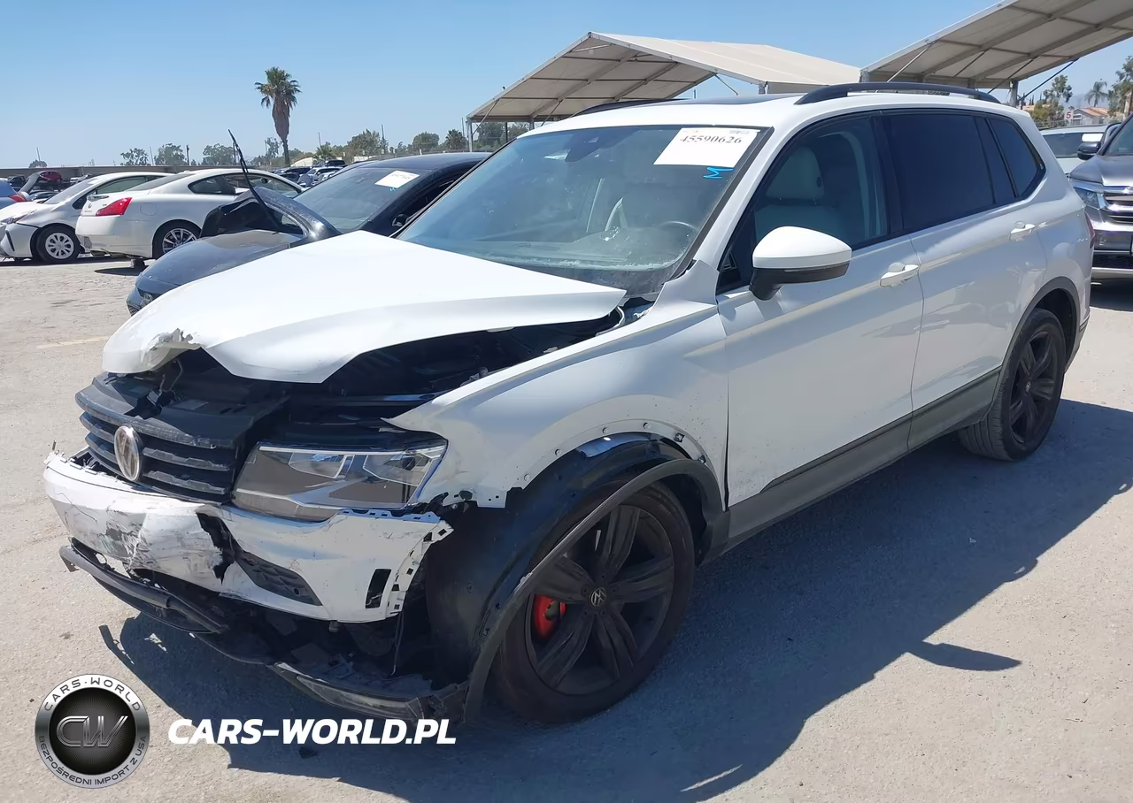 2020 Volkswagen Tiguan 2.0T Se-2.0T Se R-Line Black-2.0T Sel VIN:3VV3B7AX8LM003579 - 2
