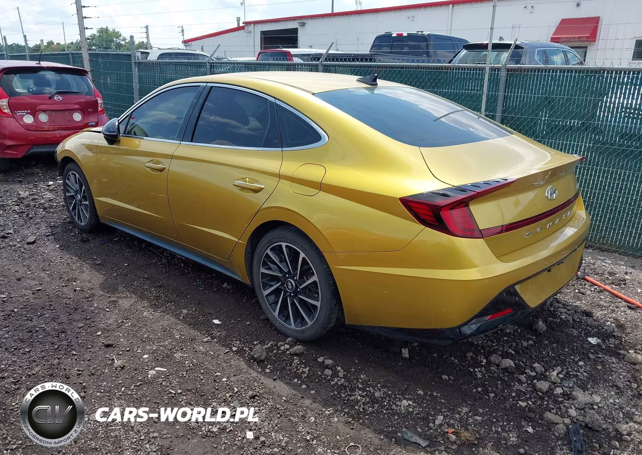 2020 Hyundai Sonata Sel Plus VIN:5NPEJ4J22LH051226 - 3