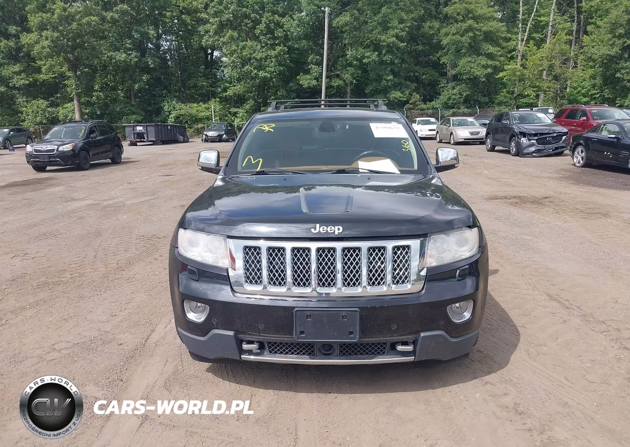 2013 Jeep Grand Cherokee Overland Summit VIN:1C4RJFCT1DC631373 - 12