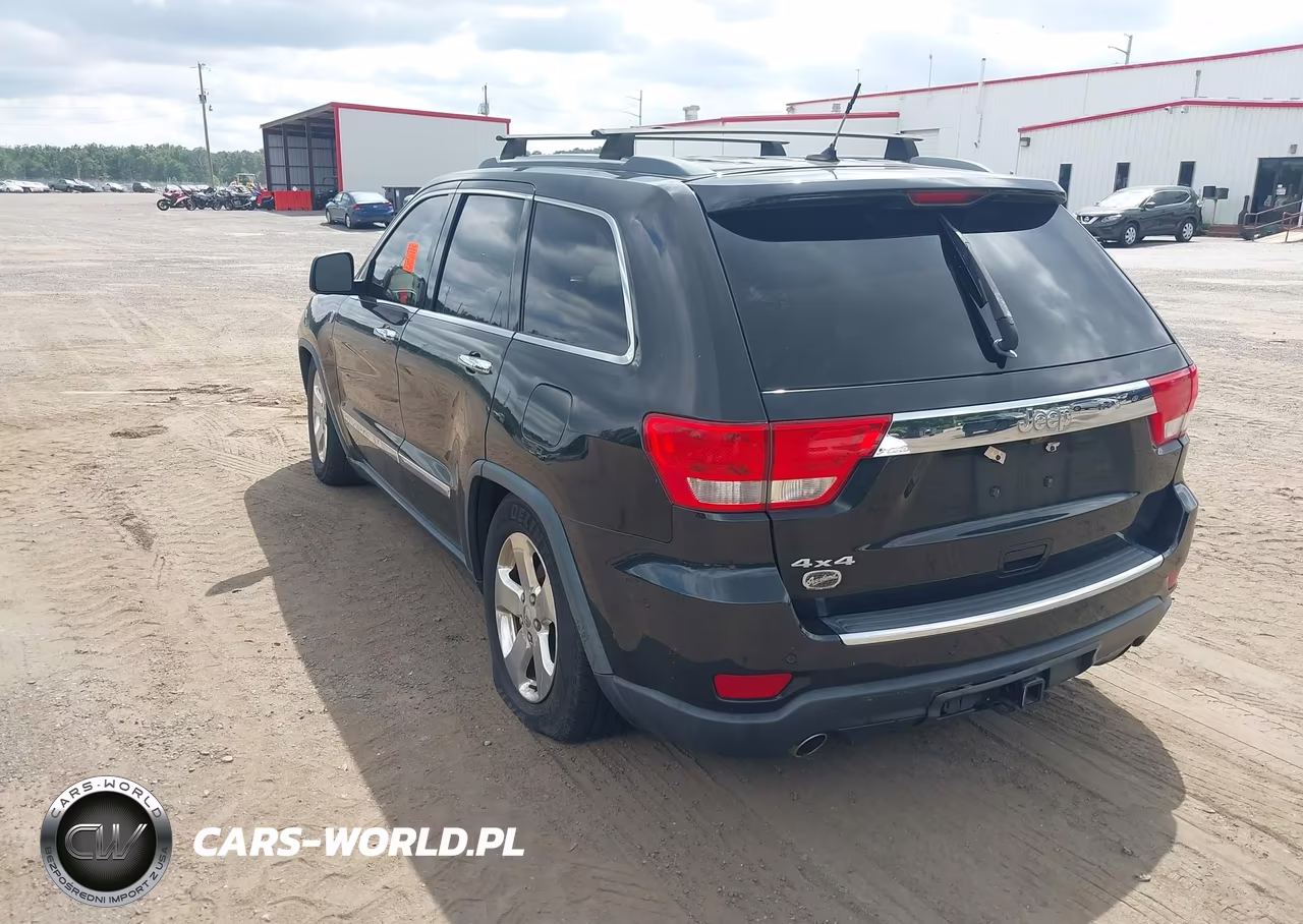 2013 Jeep Grand Cherokee Overland Summit VIN:1C4RJFCT1DC631373 - 3