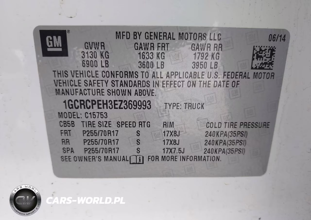 2014 Chevrolet Silverado 1500 Work Truck VIN:1GCRCPEH3EZ369993 - 9