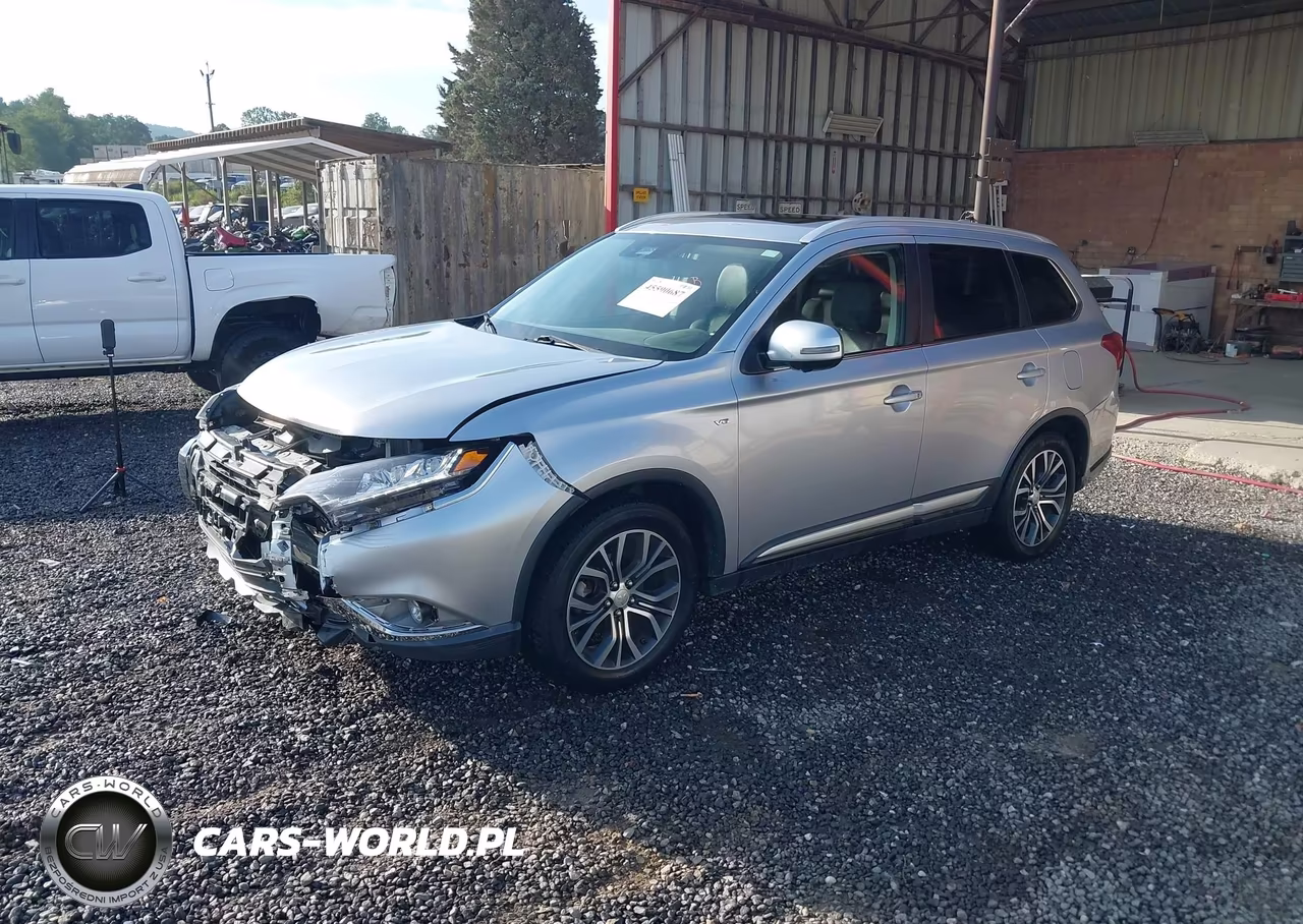 2017 Mitsubishi Outlander Gt VIN:JA4JZ4AX2HZ044368 - 2