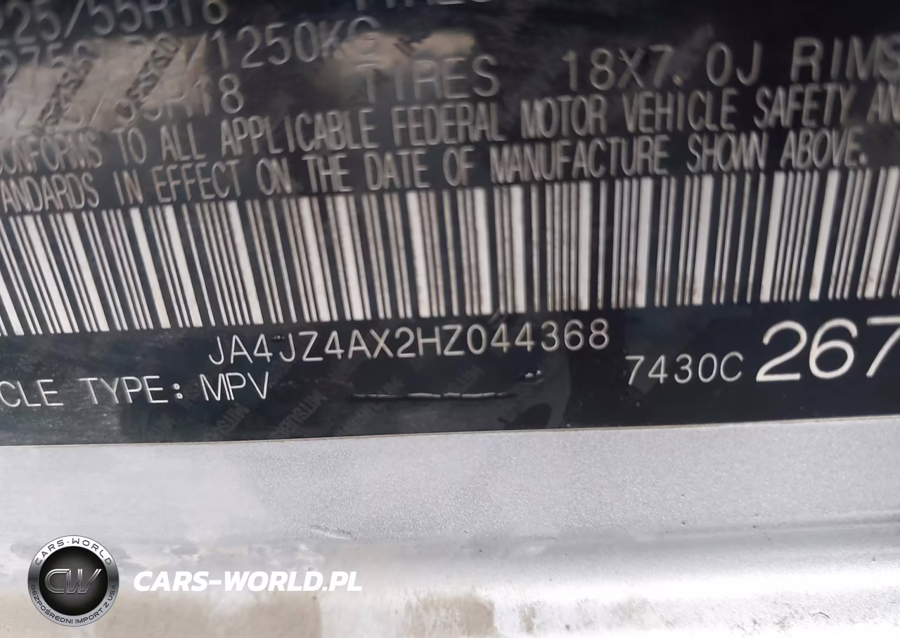 2017 Mitsubishi Outlander Gt VIN:JA4JZ4AX2HZ044368 - 9