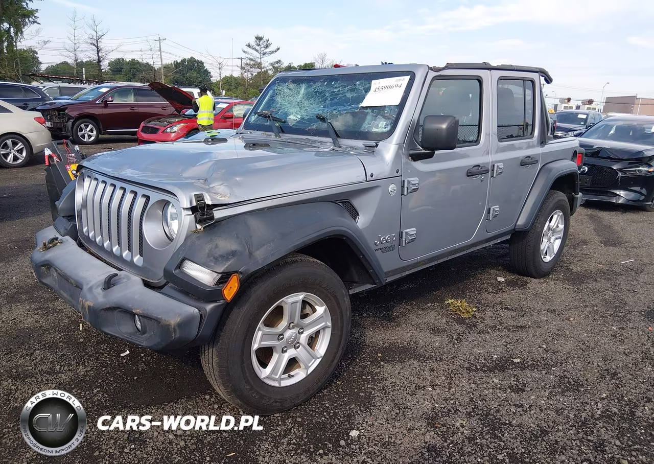 2018 Jeep Wrangler Unlimited Sport S 4X4 VIN:1C4HJXDG8JW284346 - 2