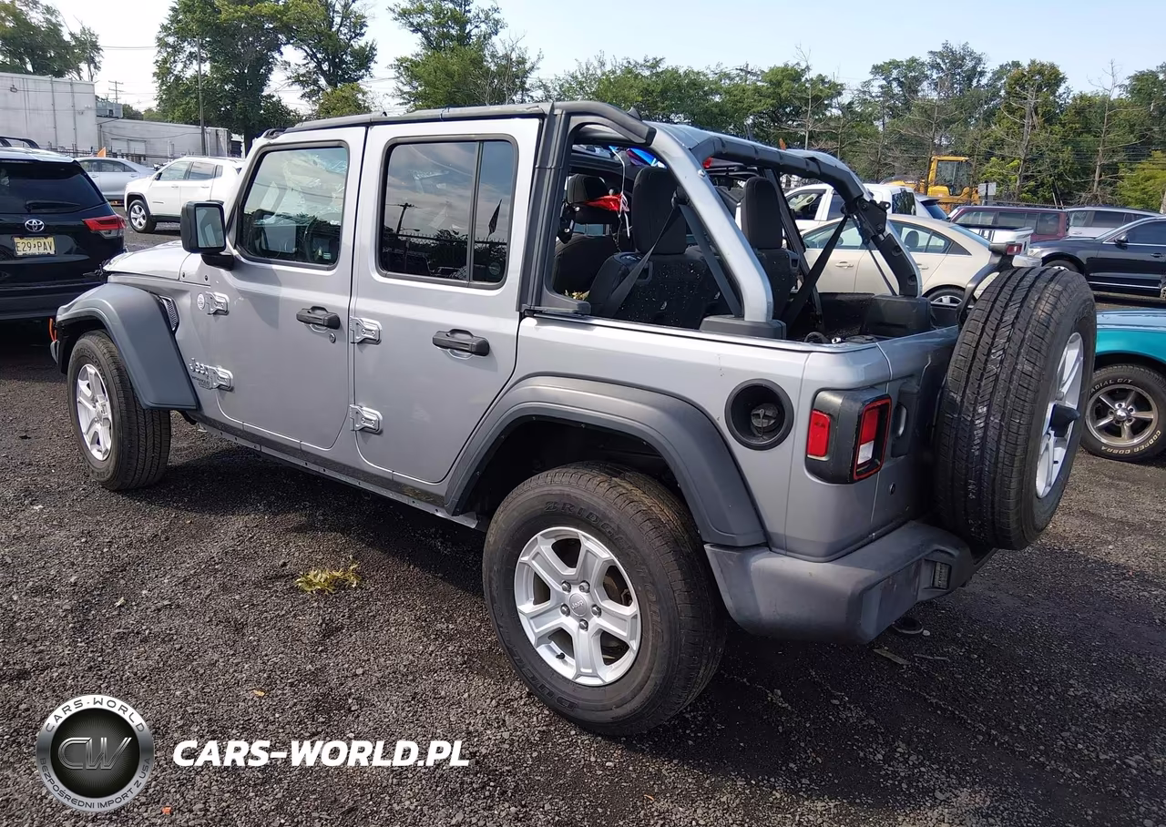 2018 Jeep Wrangler Unlimited Sport S 4X4 VIN:1C4HJXDG8JW284346 - 3