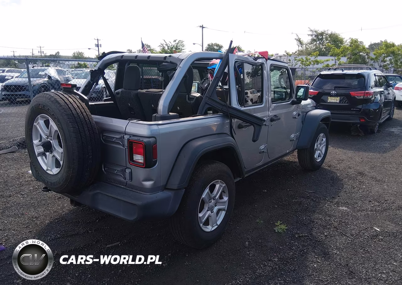 2018 Jeep Wrangler Unlimited Sport S 4X4 VIN:1C4HJXDG8JW284346 - 4