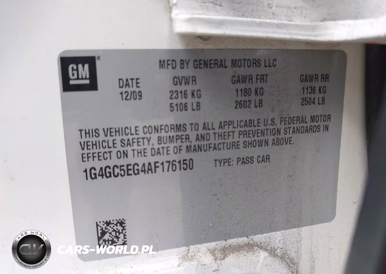 2010 Buick Lacrosse Cxl VIN:1G4GC5EG4AF176150 - 9