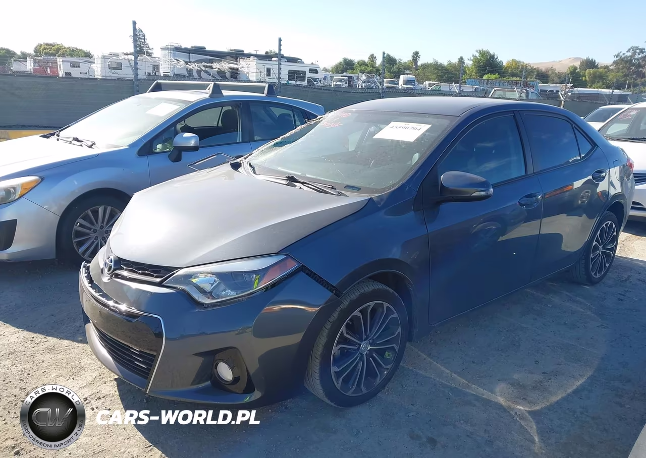 2015 Toyota Corolla S Plus VIN:5YFBURHE9FP346936 - 2