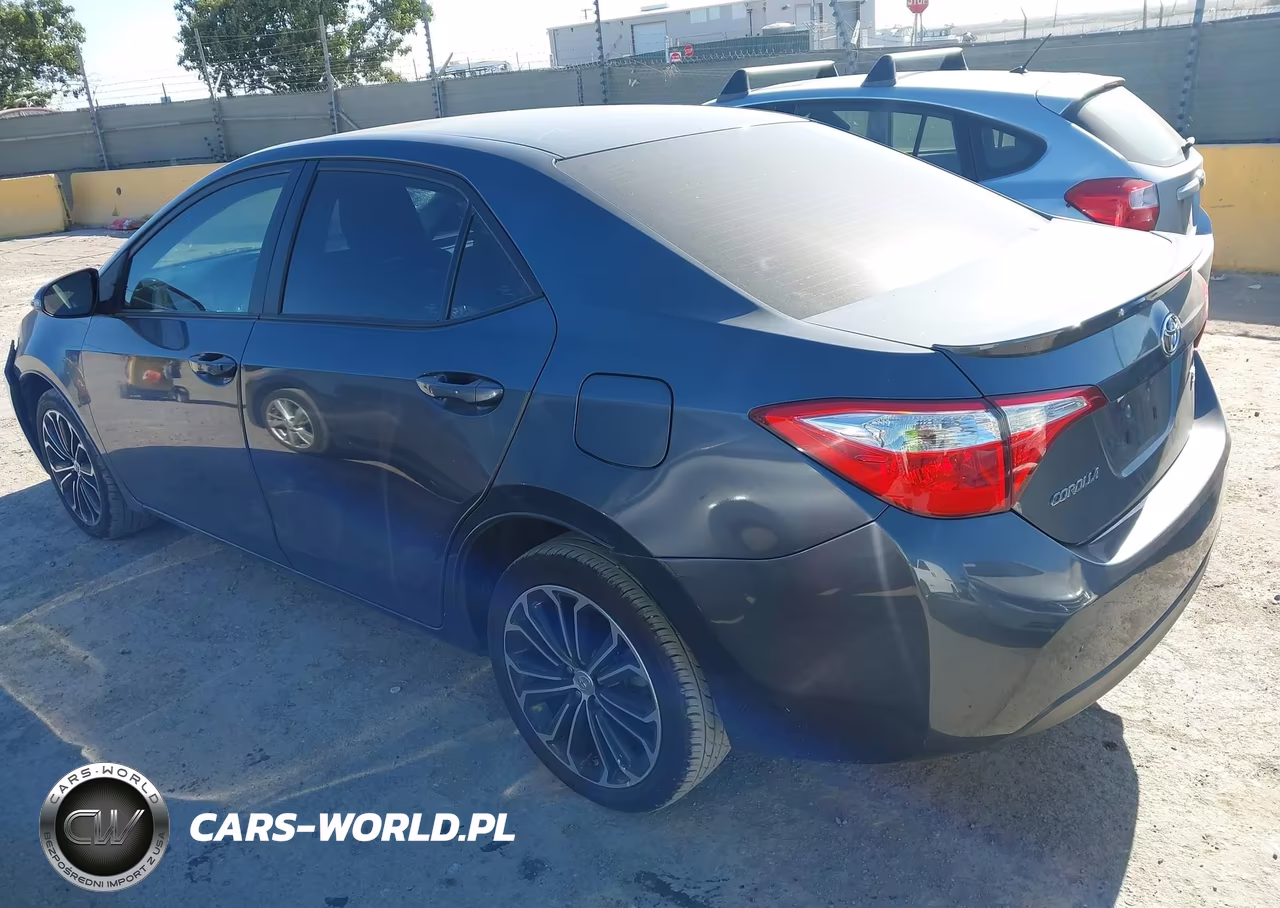 2015 Toyota Corolla S Plus VIN:5YFBURHE9FP346936 - 3