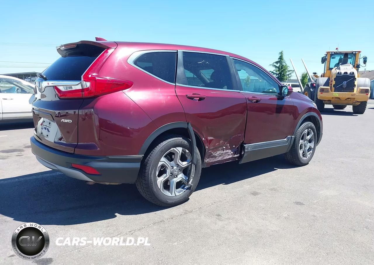 2018 Honda Cr-V Ex-L-Ex-L Navi VIN:2HKRW2H81JH636491 - 4