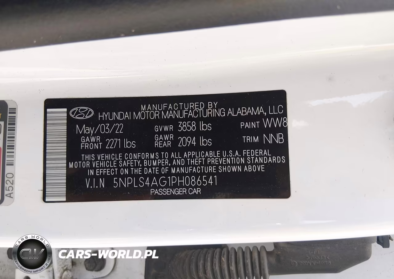 2023 Hyundai Elantra Sel VIN:5NPLS4AG1PH086541 - 9