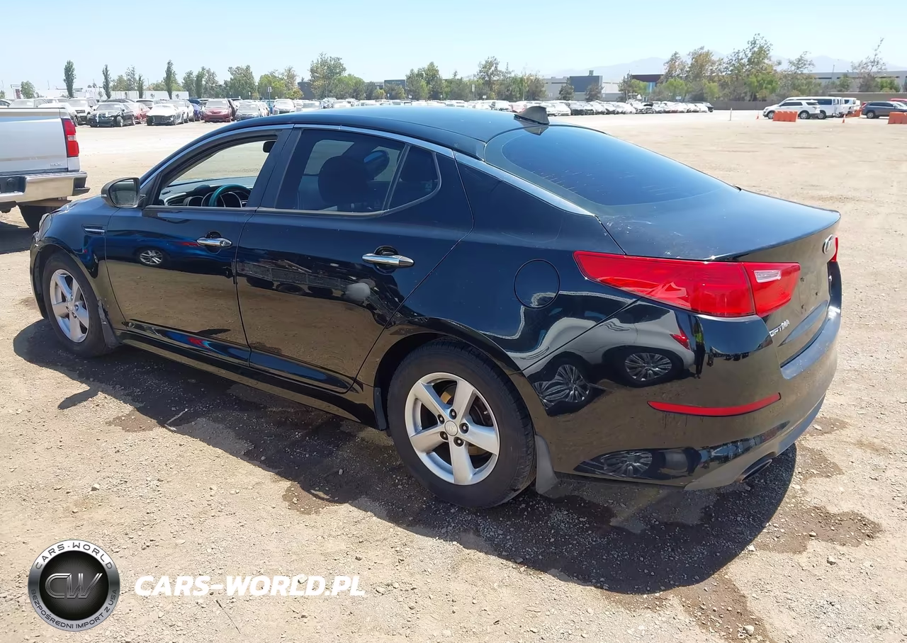 2014 Kia Optima Lx VIN:5XXGM4A77EG321755 - 3