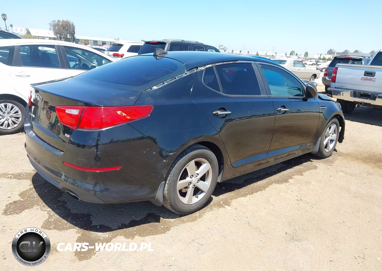 2014 Kia Optima Lx VIN:5XXGM4A77EG321755 - 4