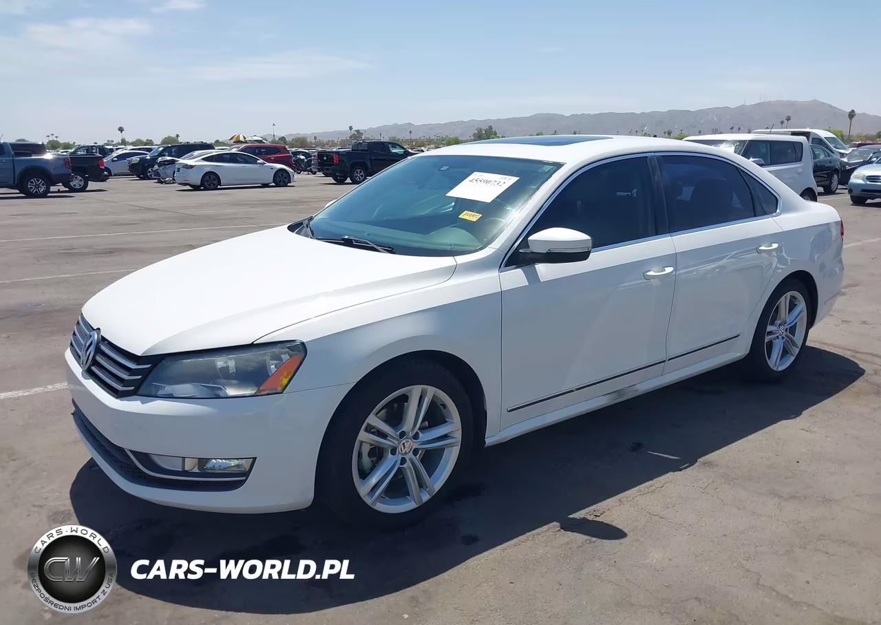 2015 Volkswagen Passat 1.8T Se VIN:1VWBT7A33FC039610 - 2
