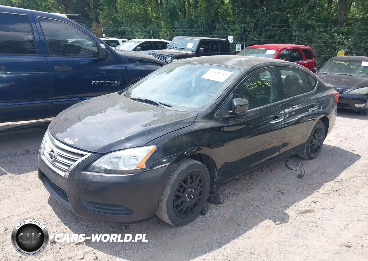 2013 Nissan Sentra Sv VIN:1N4AB7AP4DN906735 - 2
