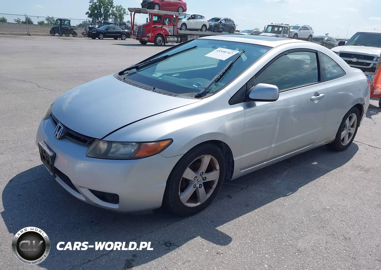 2006 Honda Civic Ex VIN:2HGFG12876H553345 - 2