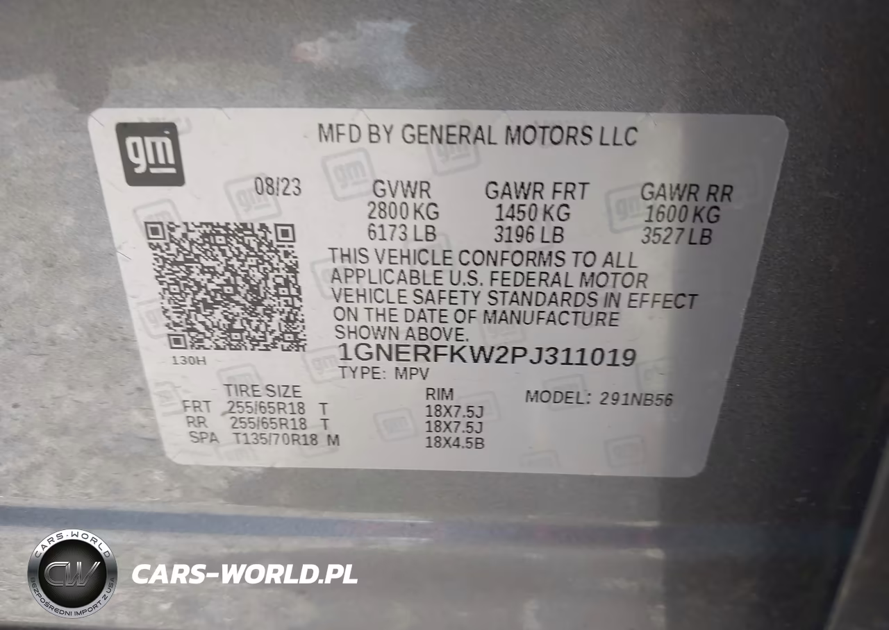 2023 Chevrolet Traverse Fwd Ls VIN:1GNERFKW2PJ311019 - 9
