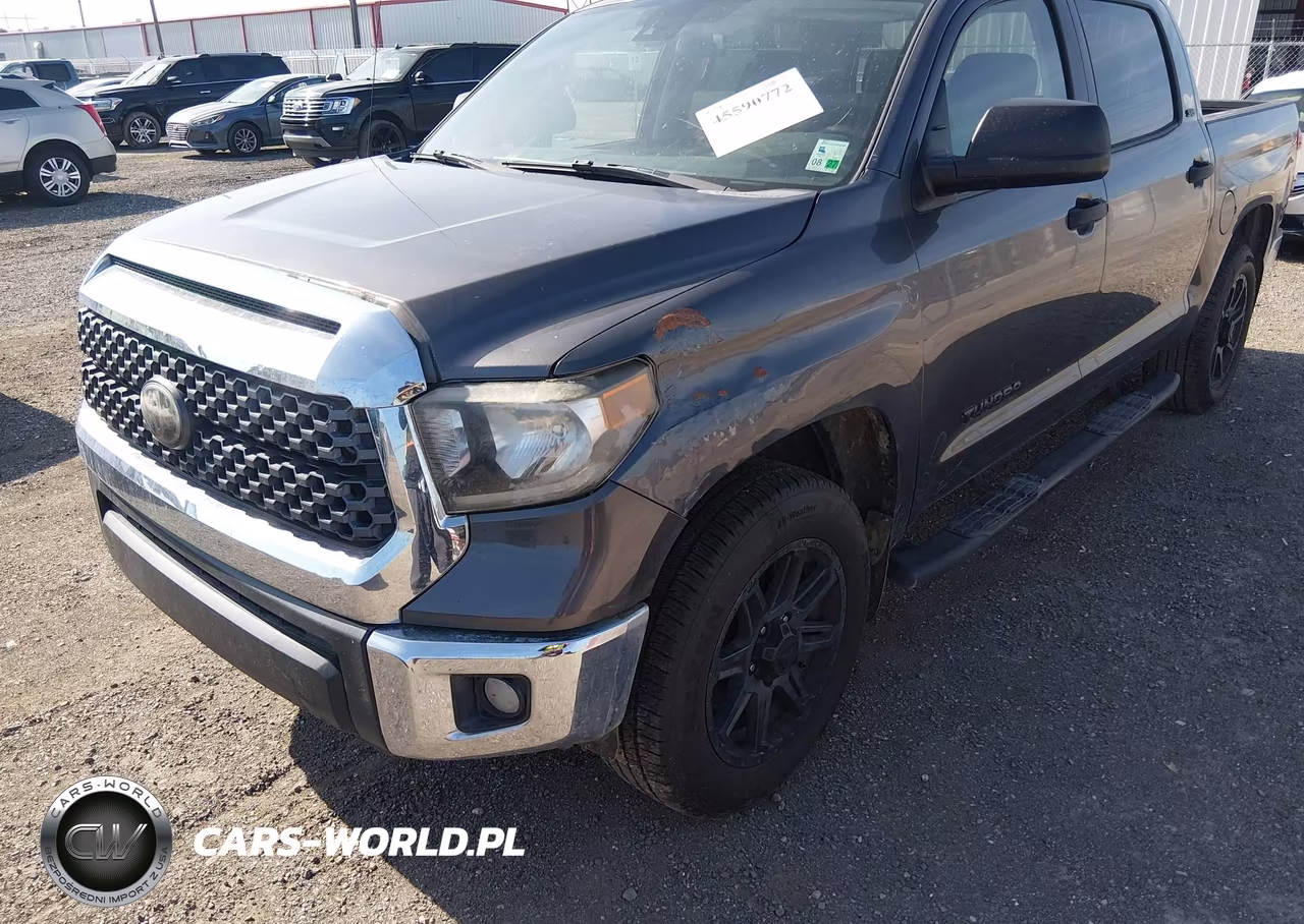 2018 Toyota Tundra Sr5 4.6L V8 VIN:5TFEM5F19JX125837 - 12