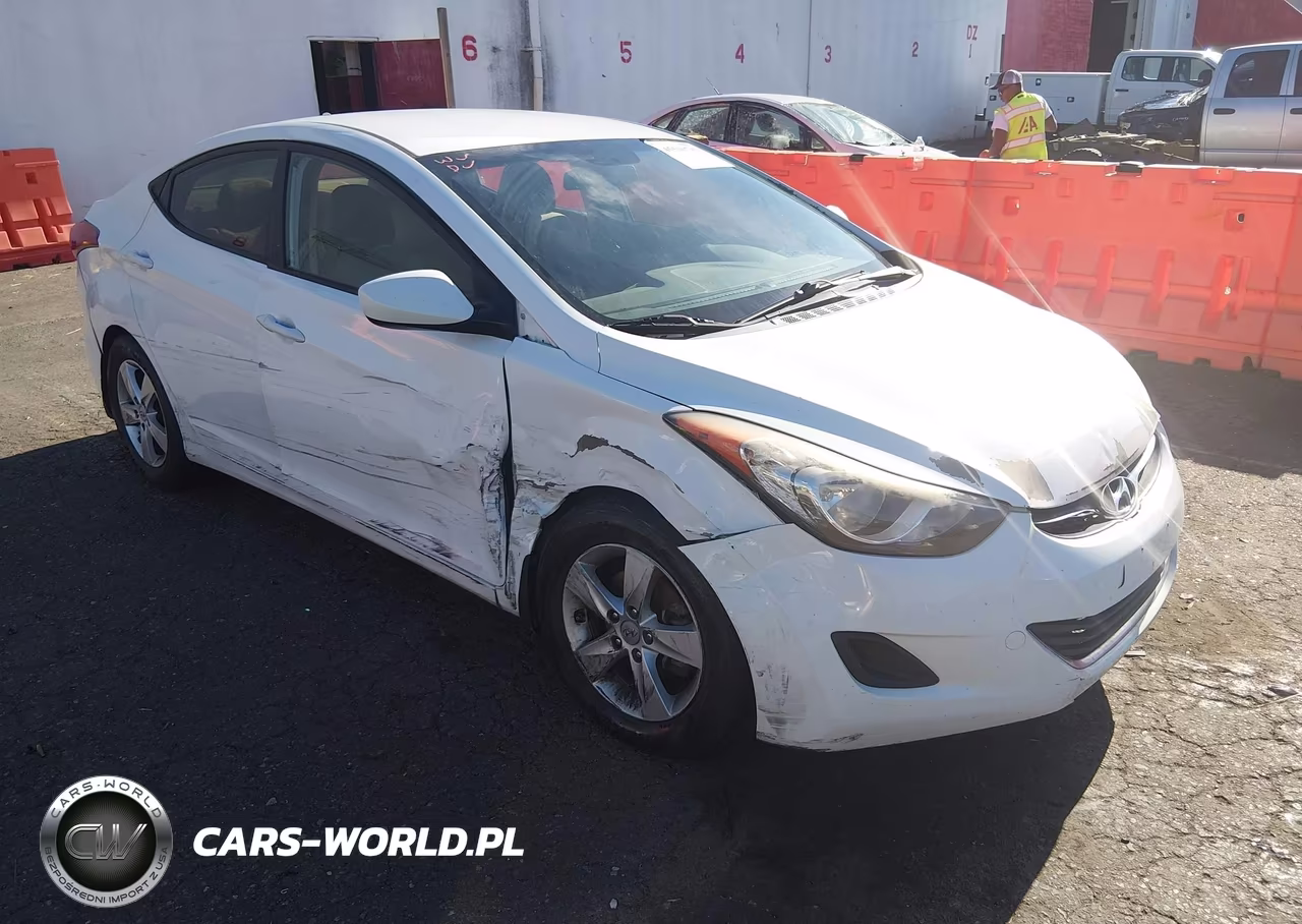 2013 Hyundai Elantra Gls VIN:5NPDH4AE2DH369351 - 1
