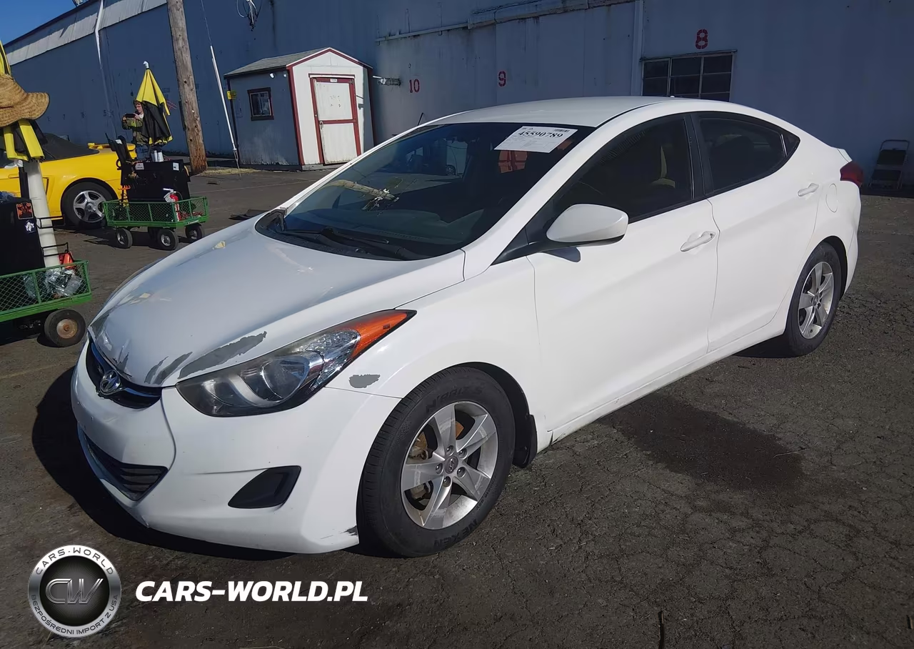 2013 Hyundai Elantra Gls VIN:5NPDH4AE2DH369351 - 2