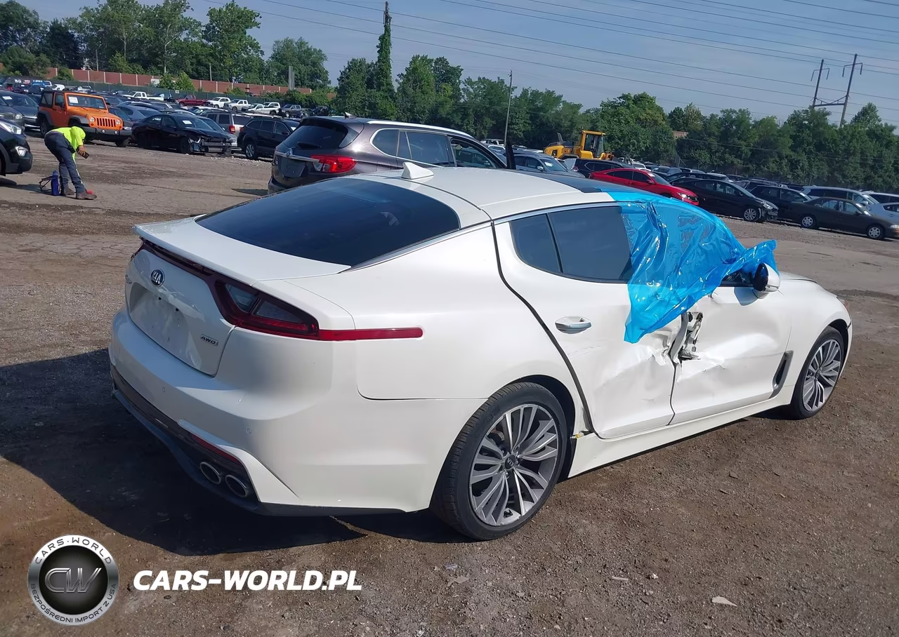 2018 Kia Stinger Premium VIN:KNAE25LA3J6027478 - 4