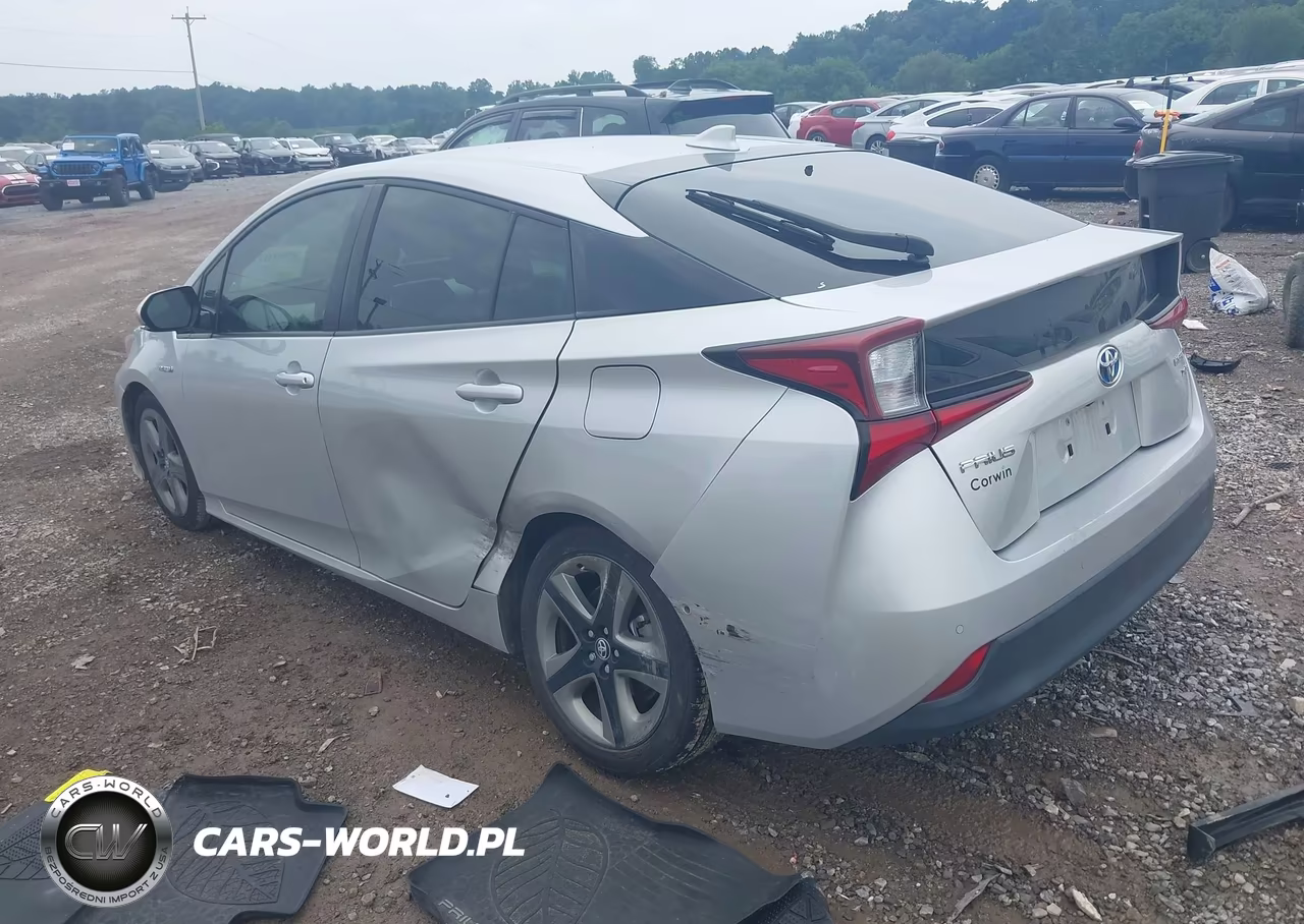 2019 Toyota Prius Xle VIN:JTDKARFU6K3081558 - 3
