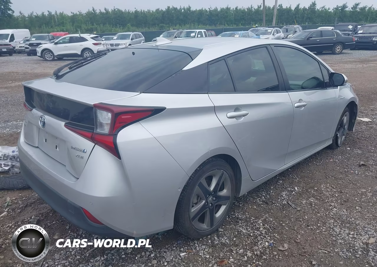 2019 Toyota Prius Xle VIN:JTDKARFU6K3081558 - 4