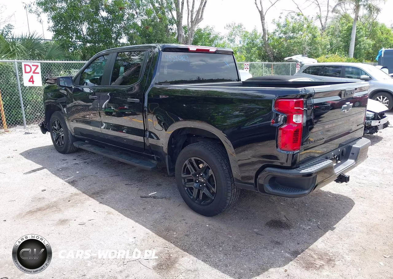 2026 Chevrolet Silverado 1500 2Wd Short Bed Custom VIN:1GCPABEK6TZ109192 - 3
