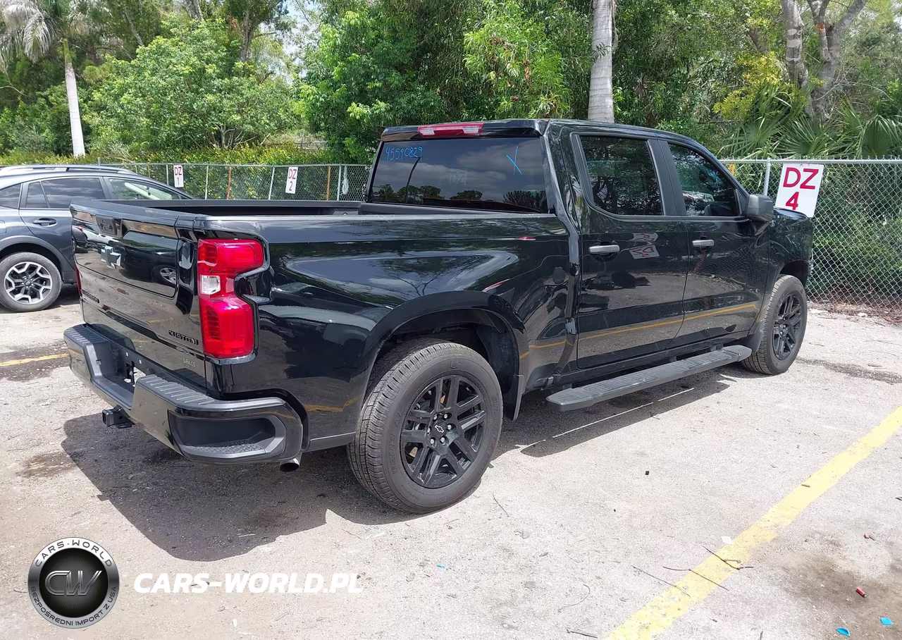 2026 Chevrolet Silverado 1500 2Wd Short Bed Custom VIN:1GCPABEK6TZ109192 - 4