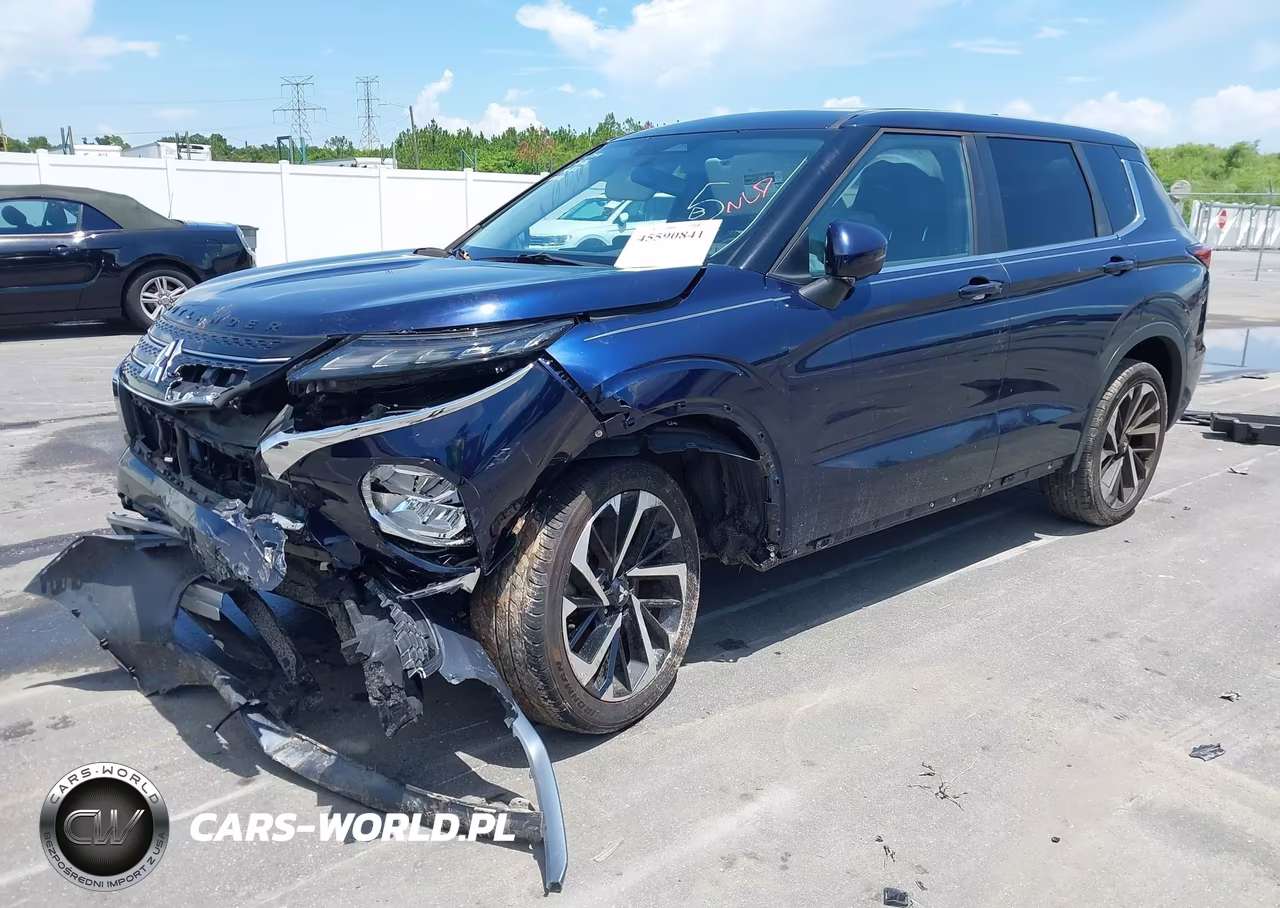 2022 Mitsubishi Outlander Black Edition 2Wd-Se 2.5 2Wd-Se Launch Edition 2Wd VIN:JA4J3UA83NZ011403 - 2