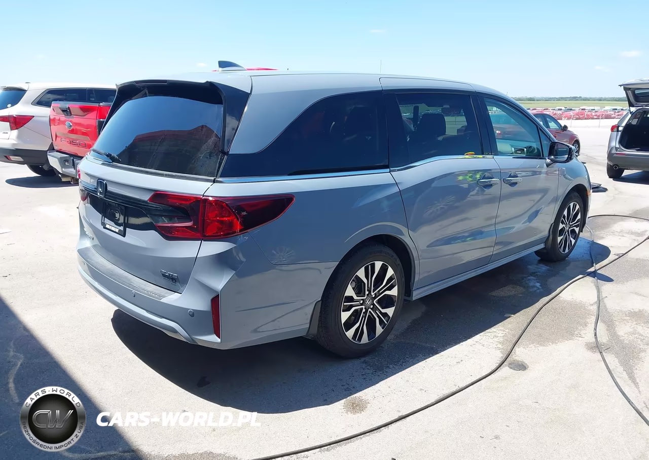2025 Honda Odyssey Elite VIN:5FNRL6H90SB041706 - 4