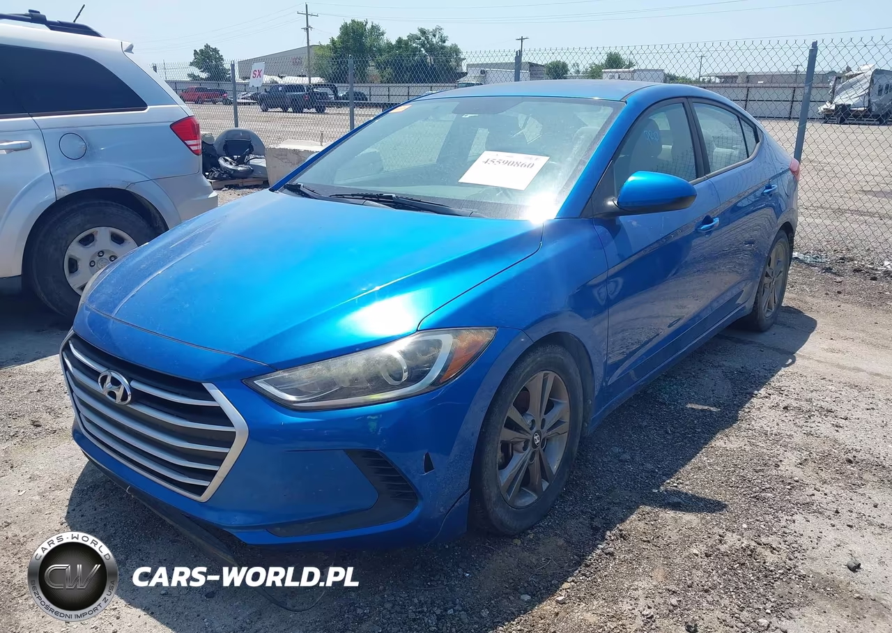 2018 Hyundai Elantra Sel VIN:5NPD84LF9JH256725 - 2
