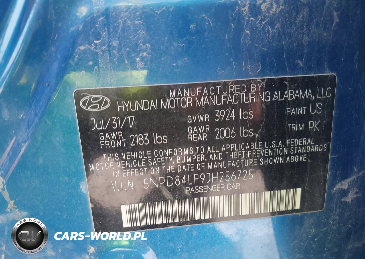 2018 Hyundai Elantra Sel VIN:5NPD84LF9JH256725 - 9