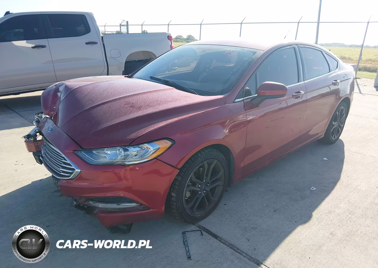 2018 Ford Fusion Se VIN:3FA6P0HD1JR252862 - 2