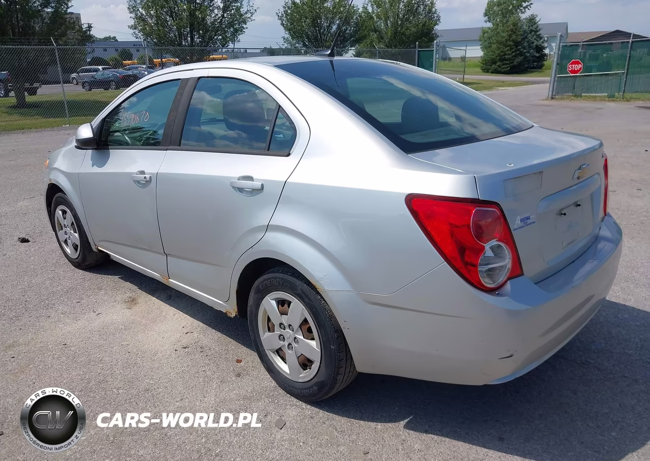 2013 Chevrolet Sonic Ls Manual VIN:1G1JB5SG6D4251537 - 3