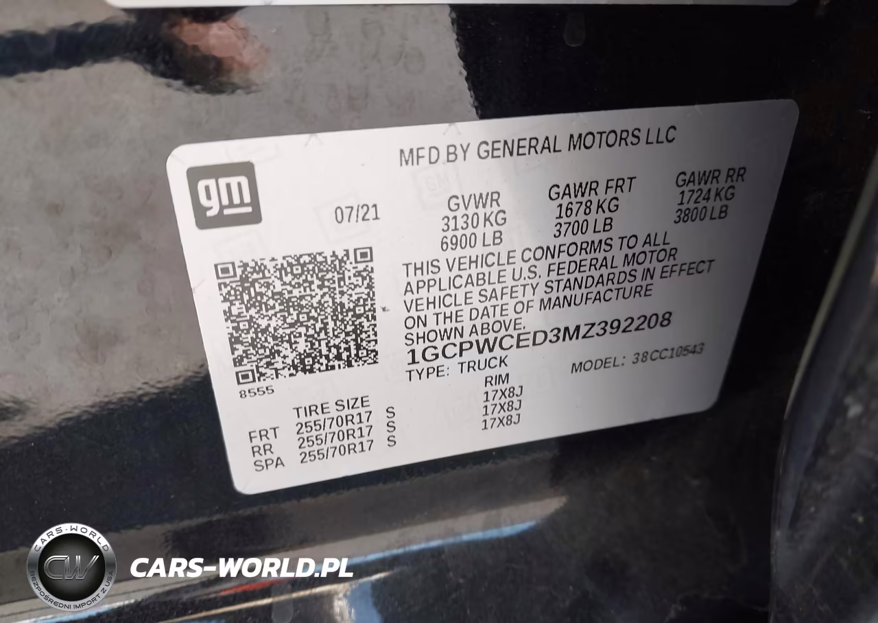 2021 Chevrolet Silverado 1500 2Wd Short Bed Lt VIN:1GCPWCED3MZ392208 - 9