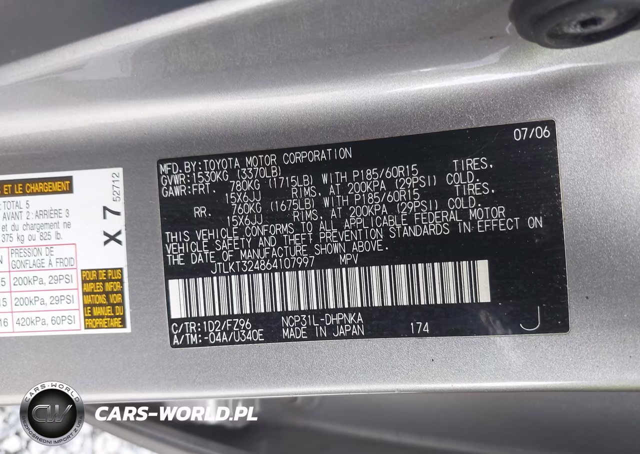 2006 Scion Xb VIN:JTLKT324864107997 - 9