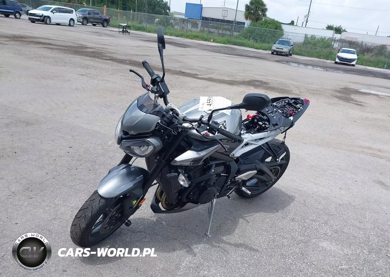 2024 Triumph Motorcycle Street Triple 765 R VIN:SMTA604SXRTBK0712 - 2