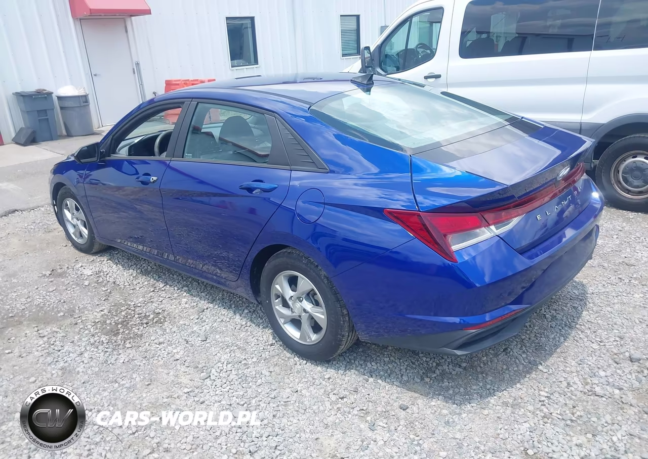 2021 Hyundai Elantra Se VIN:5NPLL4AG6MH050790 - 3