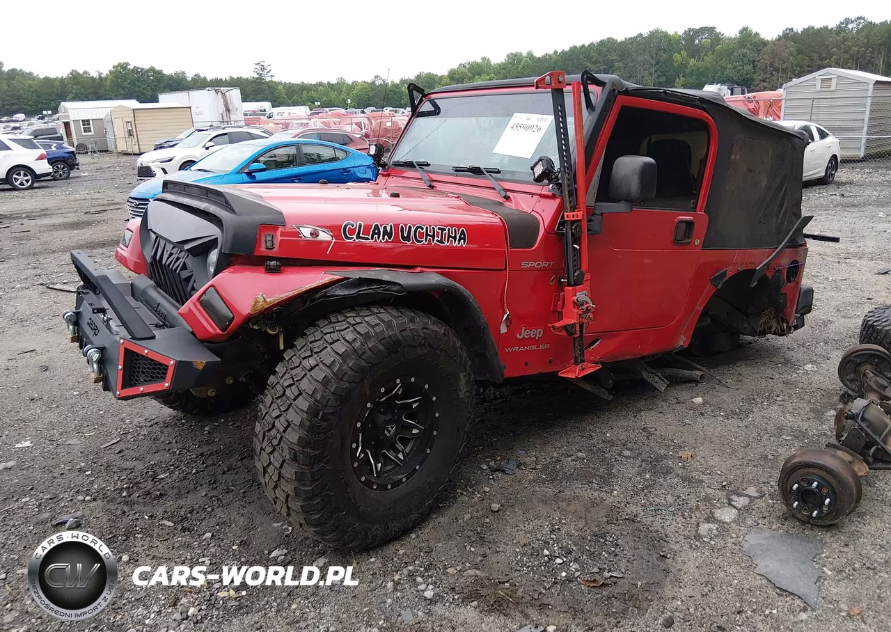 2003 Jeep Wrangler Sport VIN:1J4FA49S43P321712 - 2