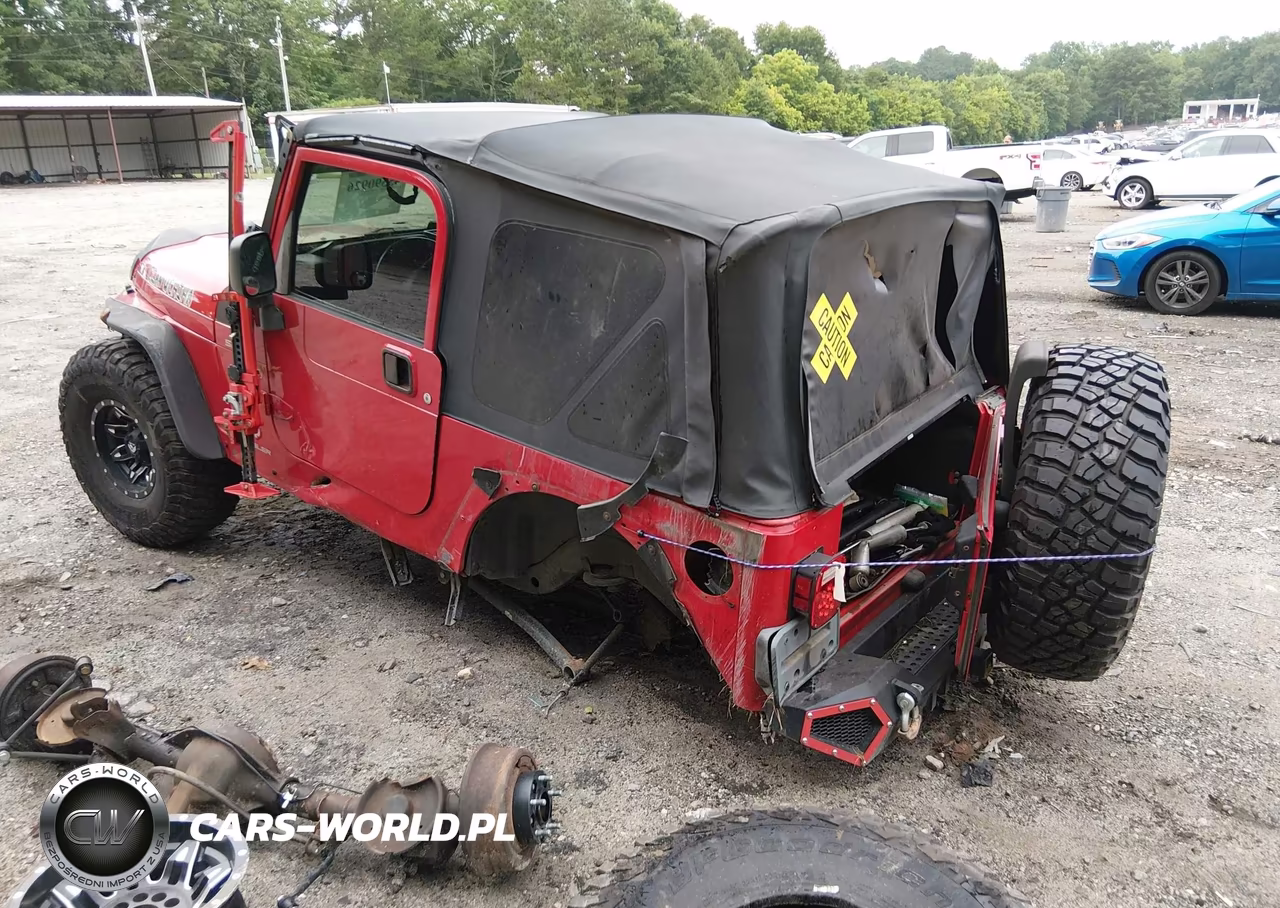2003 Jeep Wrangler Sport VIN:1J4FA49S43P321712 - 3
